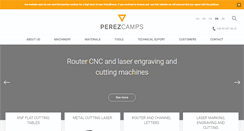 Desktop Screenshot of perezcamps.com