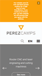 Mobile Screenshot of perezcamps.com